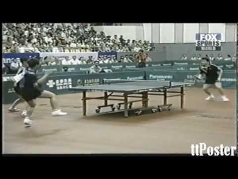 China Open 2001: Wang Liqin/Yan Sen-Ma Lin/Liu Guozheng