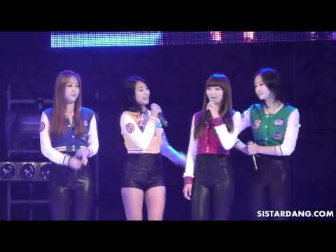 [HD][FANCAM] 110526 씨스타/SISTAR - Talk 2 @ Kangnam University