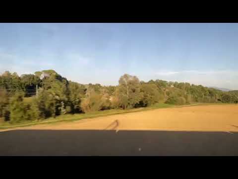 Carretera en Italia, camino a Roma. Lynnrec films