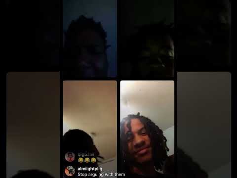 C4 MURDA ON LIVE BEEFING OVER MEESKI MONEY 🙏🏽