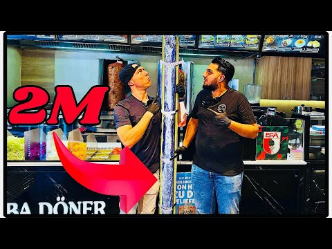 THE BIGGEST DÜRÜM IN GERMANY! 🌯🤯 I want the record from (@RandySantel) | BigMeatsFood