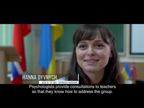 How does the project “Norway - Ukraine” work and who are the people, participating in it (short video version)