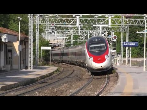 2016-08-12 Transiti sulla Milano Venezia - Stazione di Lonato 1/2