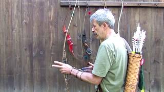 Finger on arrow bow hand (Form)