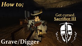 &#39;Cursed&#39; Perk - Sacrifice 3 Easteregg // ROBLOX Grave/Digger