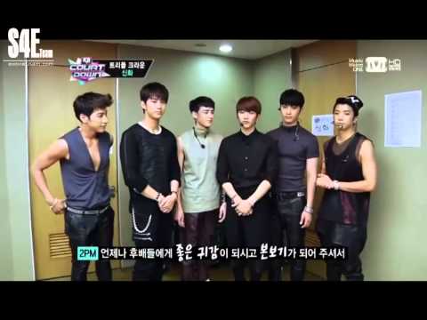 S4Eteam][Vietsub][13 06 13] EXO, 2PM   M!Countdown Back Stage