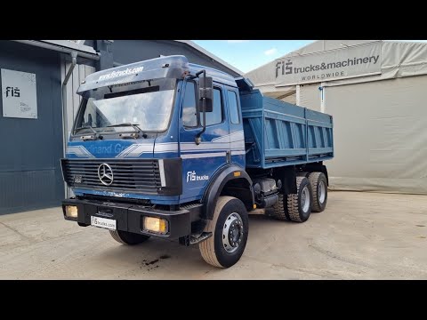 MERCEDES BENZ SK 2629 K 6x4 Meiller tipper - V8 - FIŠ TRUCKS SLOVENIA