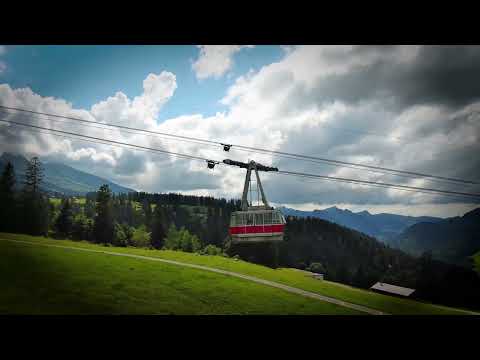 Switzerland, St. Gallen, Toggenburg, Chaeserugg Seilbahn