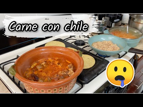 CARNE CON CHILE | COMIDA MEXICANA | ALE DE NAVA