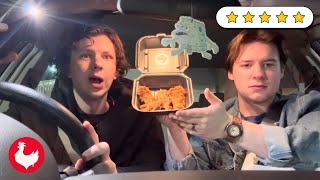 TRYING THE NEW ZAXBYS DRY RUBS!!!