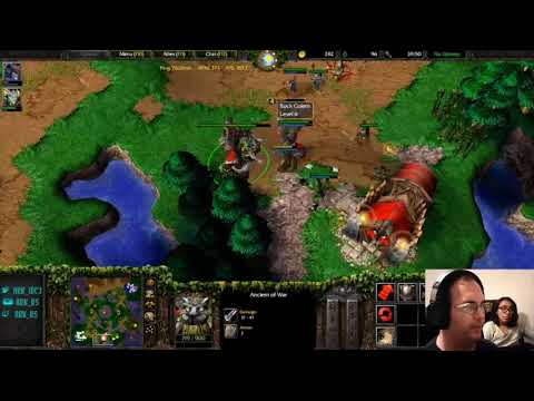 Game play #2 - Night Elf vs Undead - Last Refuge