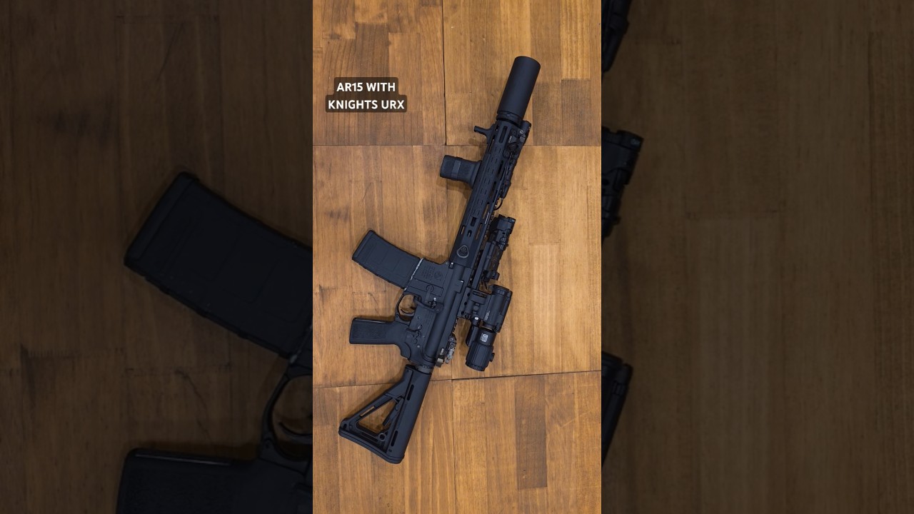 Airsoft AR15 URX4 Build(VFC M4) #airsoft