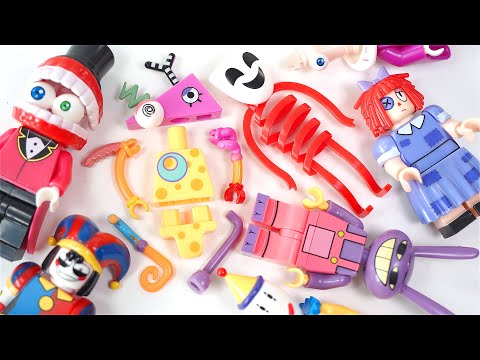 LEGO The Amazing Digital Circus Unofficial Lego Minifigures