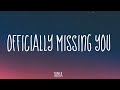 OFFICIALLY MISSING YOU TAMIA LYRICS