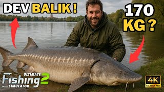 Sturgeon Fishing in the Kiel Canal! | Biggest Fish? | Ultimate Fishing Simulator 2