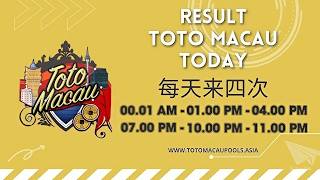 LIVE TOTO MACAU | LIVE DRAW TOTO MACAU HARI INI | LIVE TOTO MACAU TERCEPAT | LIV