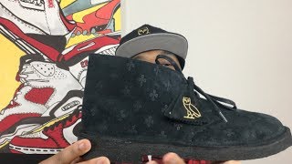 UNBOXING THE OVO X CLARKS ORIGINALS DESERT BOOT!!!!