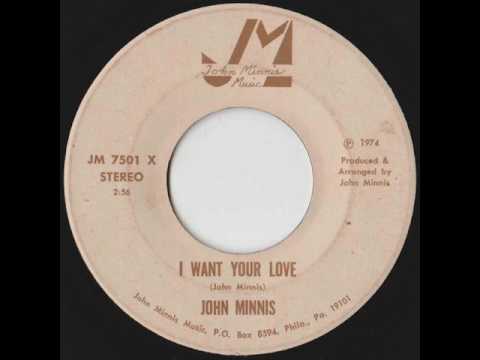 John Minnis - I Want Your Love (45 version)