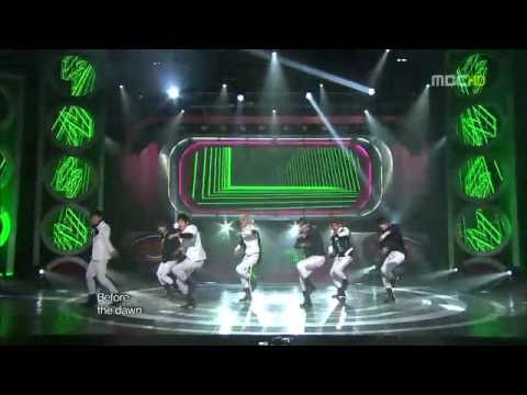 [110122] 인피니트 INFINITE - BTD (Before The Dawn) @ MBC MUSIC CORE (January 22,2011)