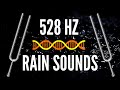 528 Hz Tuning Fork DNA Repair with Rain Sounds (Delta Waves)