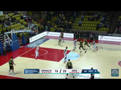 AS Monaco B.C.vs Aris 80-66 ||Highlights ||Basketball CL ||Μονακό vs Άρης 80-66||