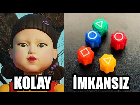 SQUID GAME'deki TÜM oyunlar zorluk derecesine göre sıralandı (1., 2. ve 3. Sezon)