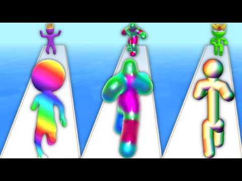 GIANT RUSH vs BLOB RUNNER 3D vs TALL MAN RUN - Triple Game
