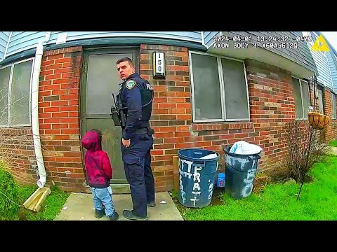 Wandering Toddler Leads Police to His Irresponsible Mom