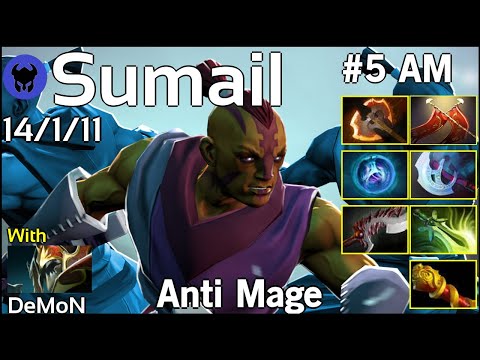 Sumail [EG] plays Anti Mage!!! Dota 2 7.21