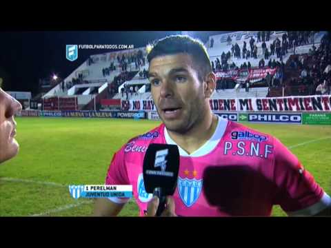 Pelerman: "Los clásicos no se pierden". Patronato 1 - Juventud Unida 2. Fecha 20. B Nacional. FPT