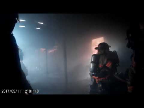 CVCC Live Burn Training Day 2 - Basement Fire Scenario