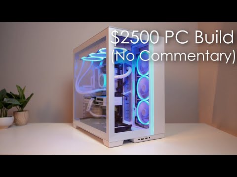 $2500 Gaming/Streaming PC Build [NO COMMENTARY ASMR]