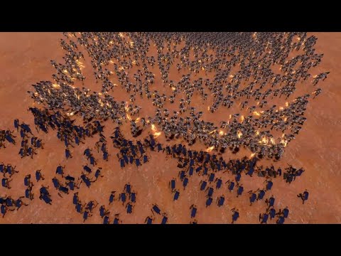 2500 Soul Tyrants' vs 2500 Golden Knight's | Ultimate Epic Battle Simulator |