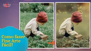 Como fazer edio Fine Art rpido e fcil  | Photoshop 2021