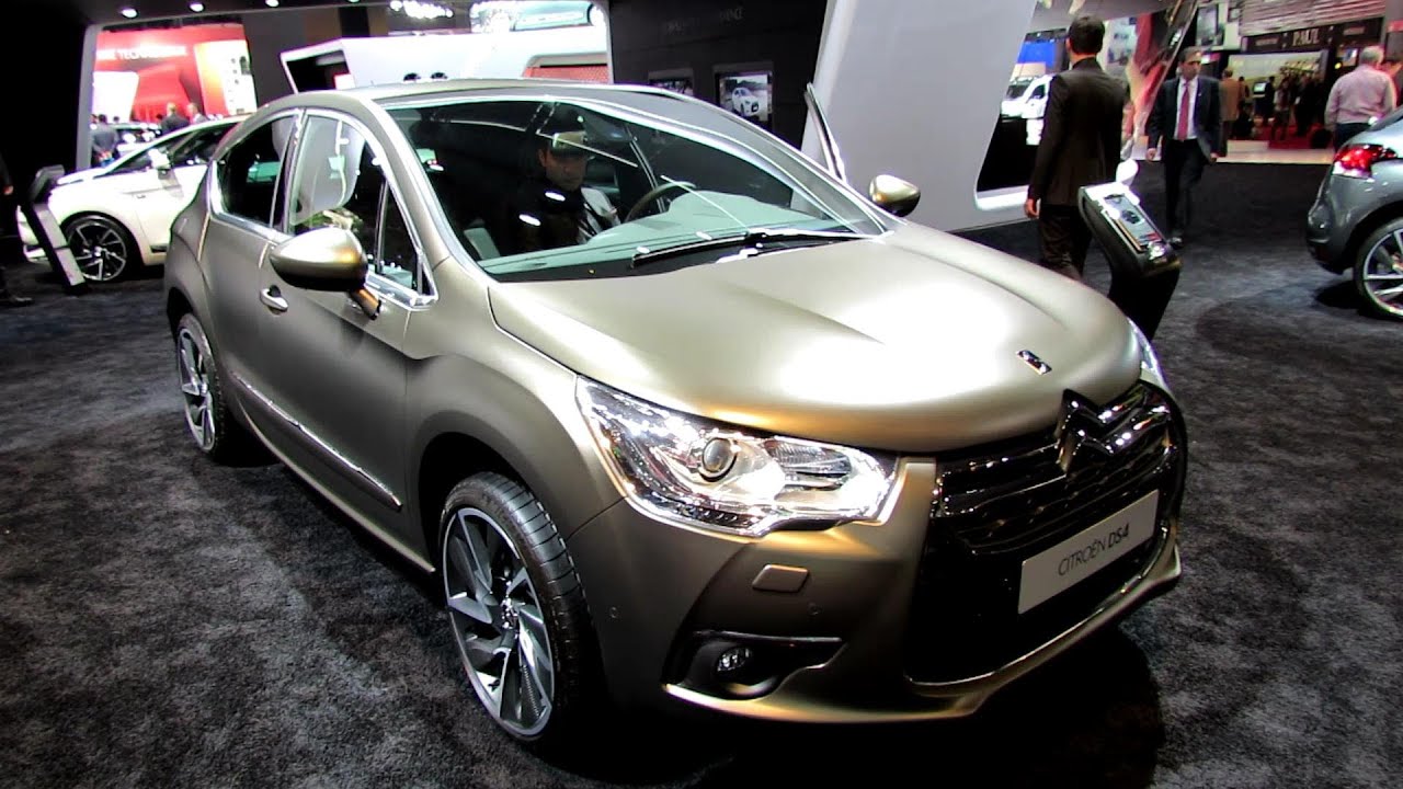 2013 Citroen DS4 - Exterior and Interior Walkaround - 2012 Paris Auto Show