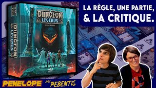 DUNGEON LEGENDS - La règle, la partie, la critique !