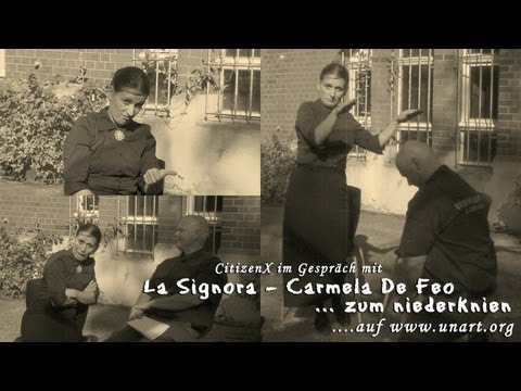 UnArt Live TV - Interview La Signora - Carmela De Feo, Bochum