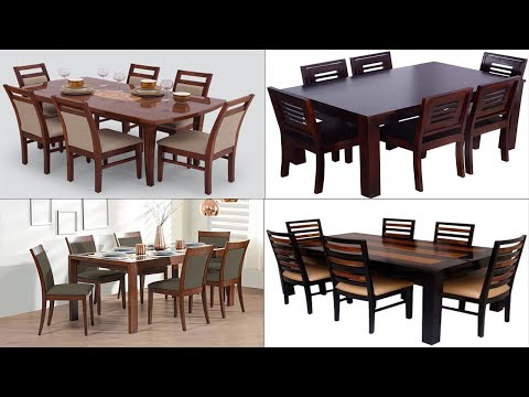 Modern Wooden Dining Table Design