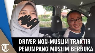 Viral Driver Taksol Non-Muslim Traktir Penumpang Muslim Buka Puasa di Perjalanan: Tak Terukur Uang
