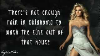 Carrie Underwood - Blown Away (Lyrics)