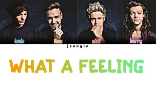 One Direction - What A Feeling (Color Coded - Lyric)