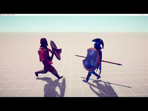 (TABS)-Hoplite 1v1 Every Unit!