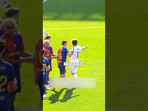 How Modric humbled Gavi. 😳😰 The Only Madrid Player Gavi Respects… 😳