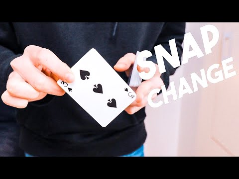 HOW TO INSTANTLY TRANSFORM A CARD / Snap Change Tutorial / Card Magic Explained