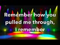 Deadmau5 Kaskade Featuring Haley Gibby I Remember Lyrics