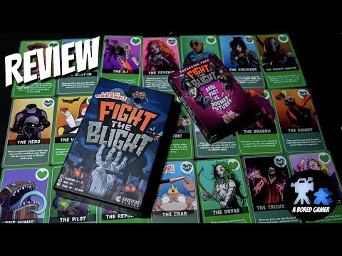 Fight the Blight Review plus Dark Past and Doomed Future expansion