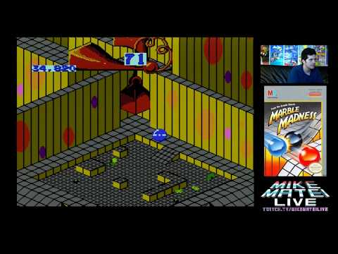 Marble Madness (NES) Mike Matei Live