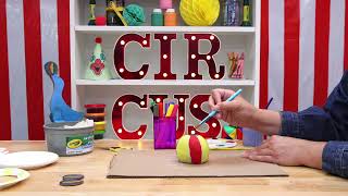 Crayola Creative Moments: Summer Magic Cardboard Ring Toss