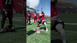 Stampeders Try Reaction Time Challenge Part 2 ???? #reactiontime #challenge #football #cfl #stampeders
