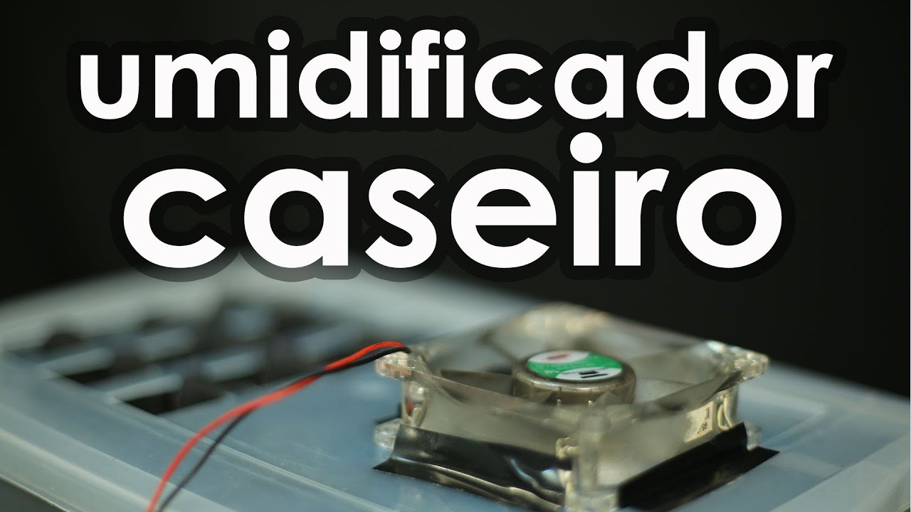 Como fazer um umidificador de ar caseiro (EXPERIÊNCIA + dica doméstica)